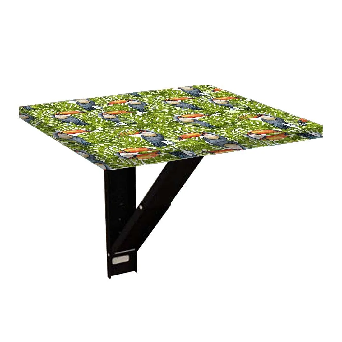 Folding Mounted Side Table For Bedroom- Birds