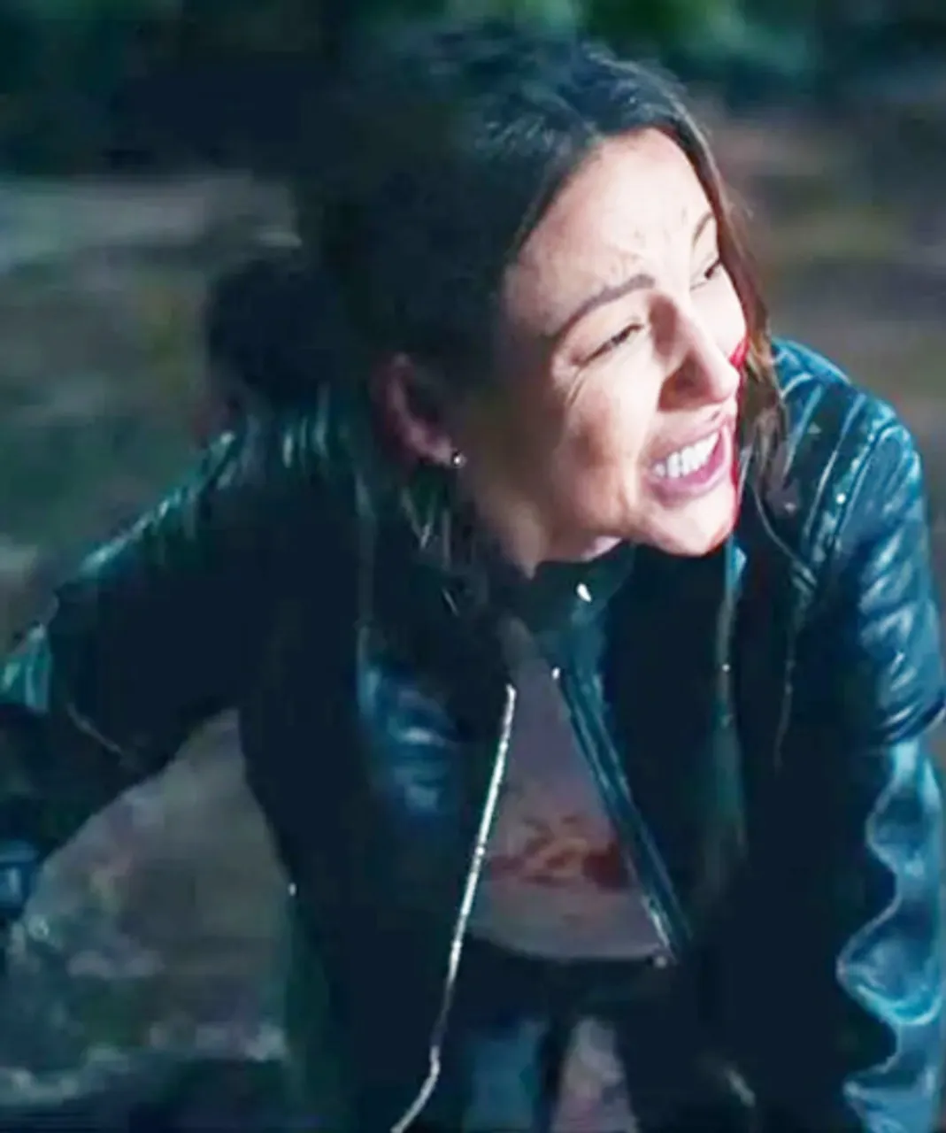 Fool Me Once Michelle Keegan Black Leather Jacket