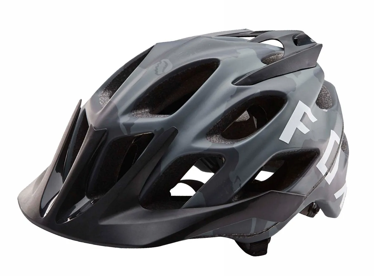 Fox Racing Flux Camo MTB Helmet - Black Camo