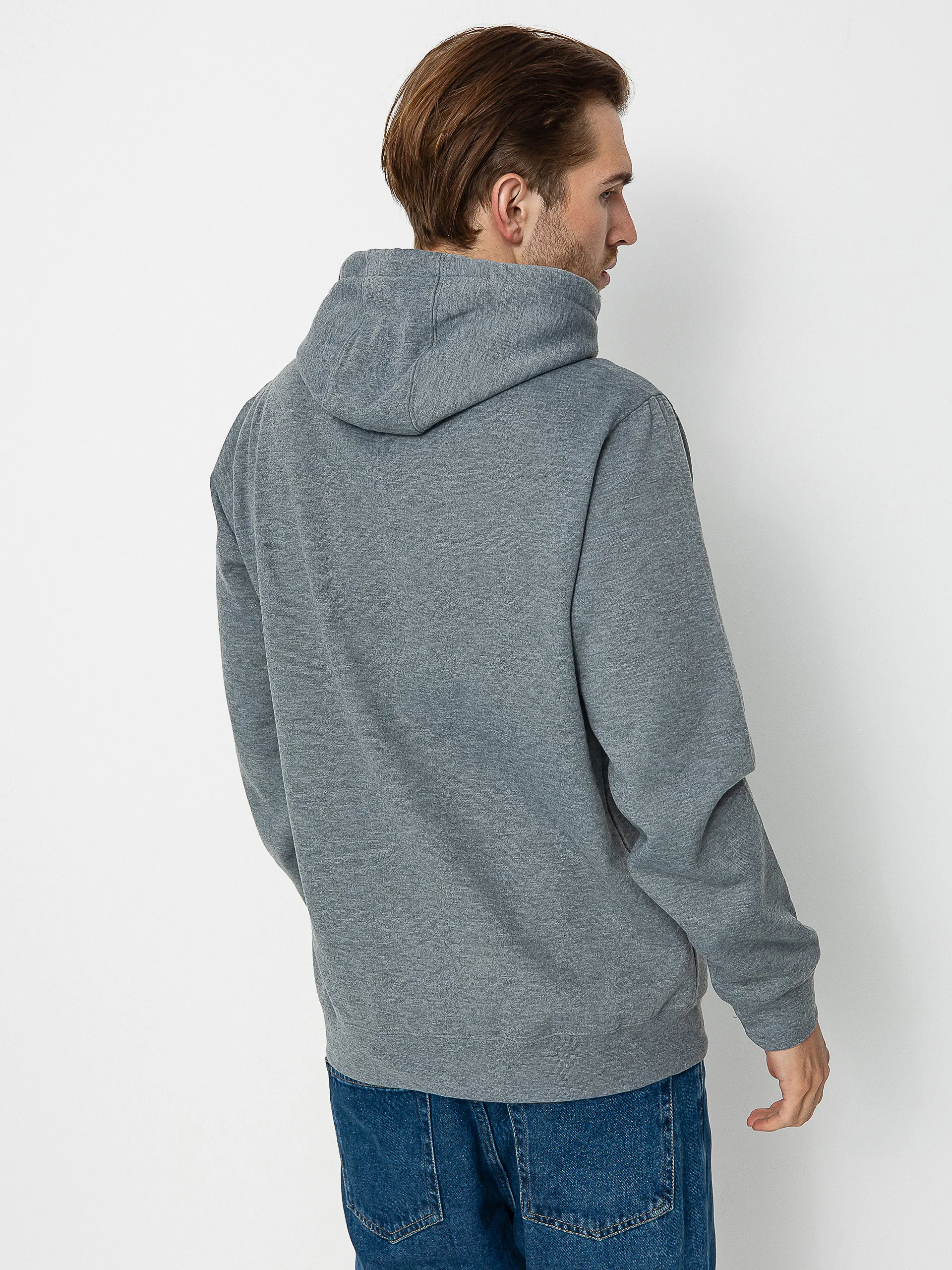 Fox Wordmark HD Hoodie (heather/graphite)