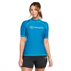 Freespirit Women's Short Sleeve Rash Vest | Ultimate Outdoors