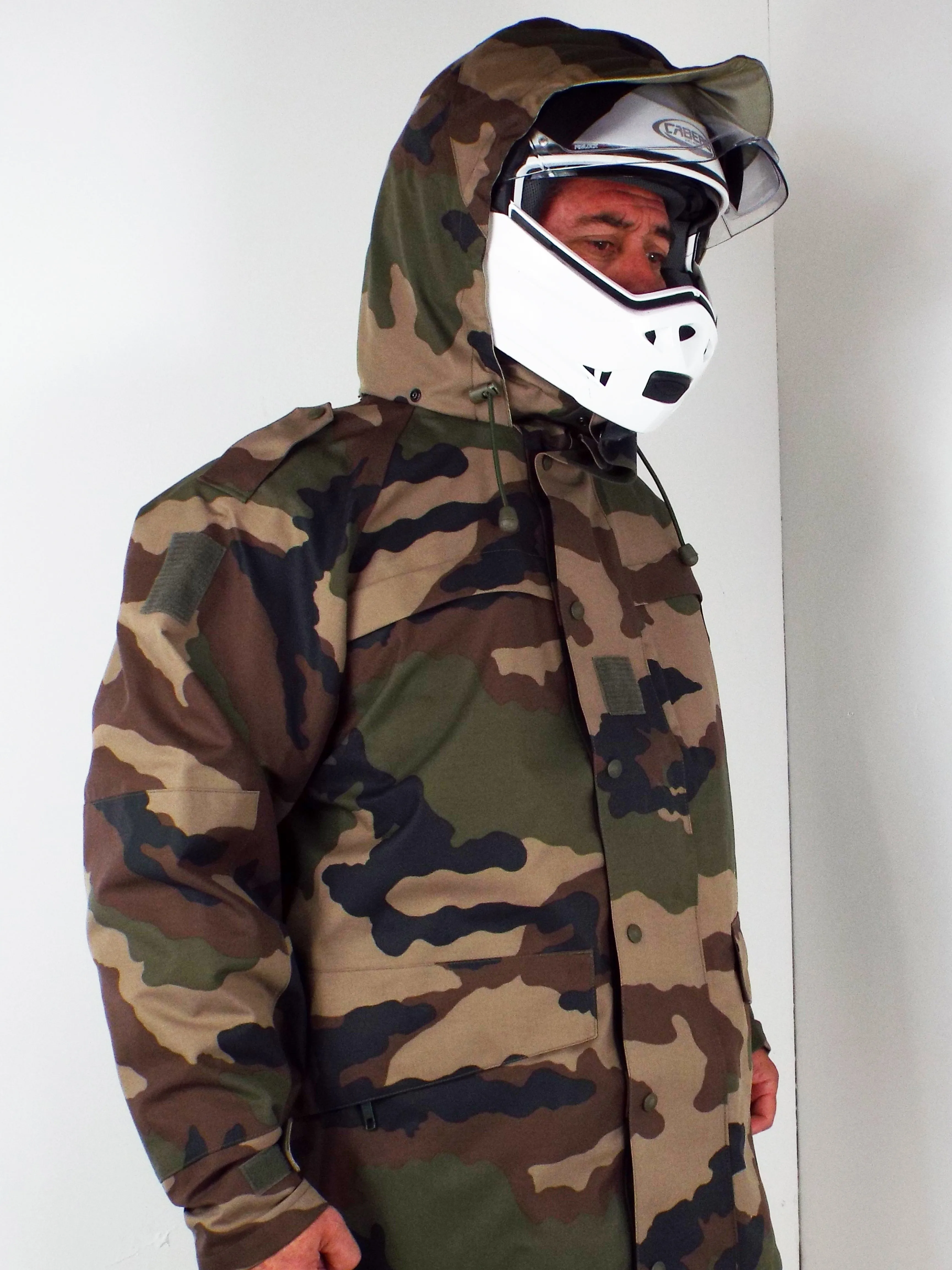 French Army - Woodland CCE Camo Gore-tex Jacket - Super Grade