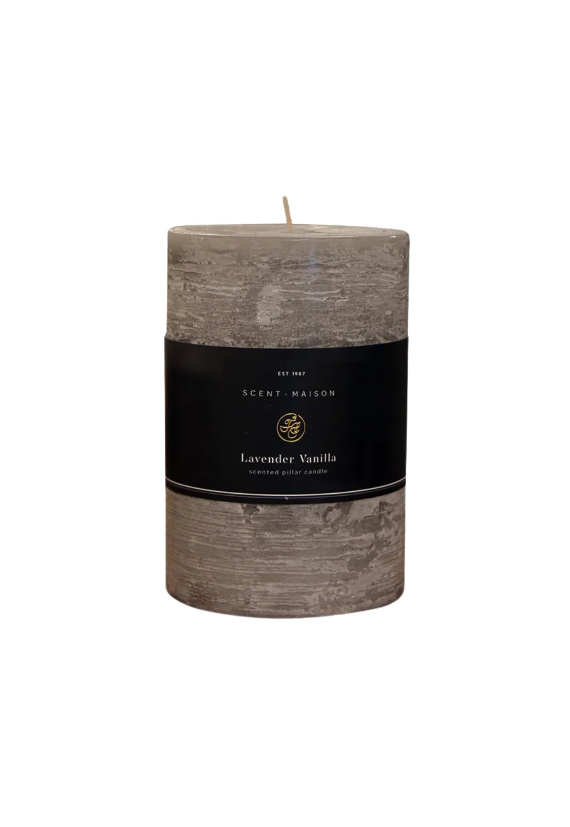 FRENCH COUNTRY MAISON PILLAR CANDLES - LAVENDER VANILLA - 4X6"