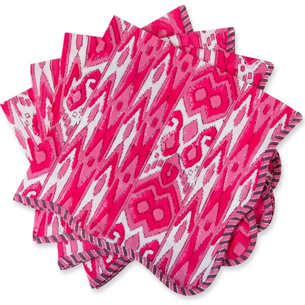 Furbish Studio Poppy Napkins, Set of 4