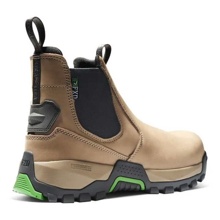 FXD WB-4 Slip On Safety Boot Stone