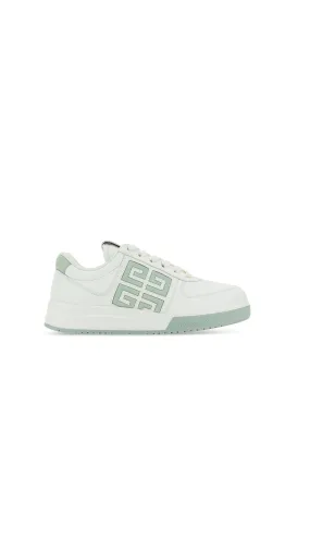 G4 sneakers In Leather - White/Green