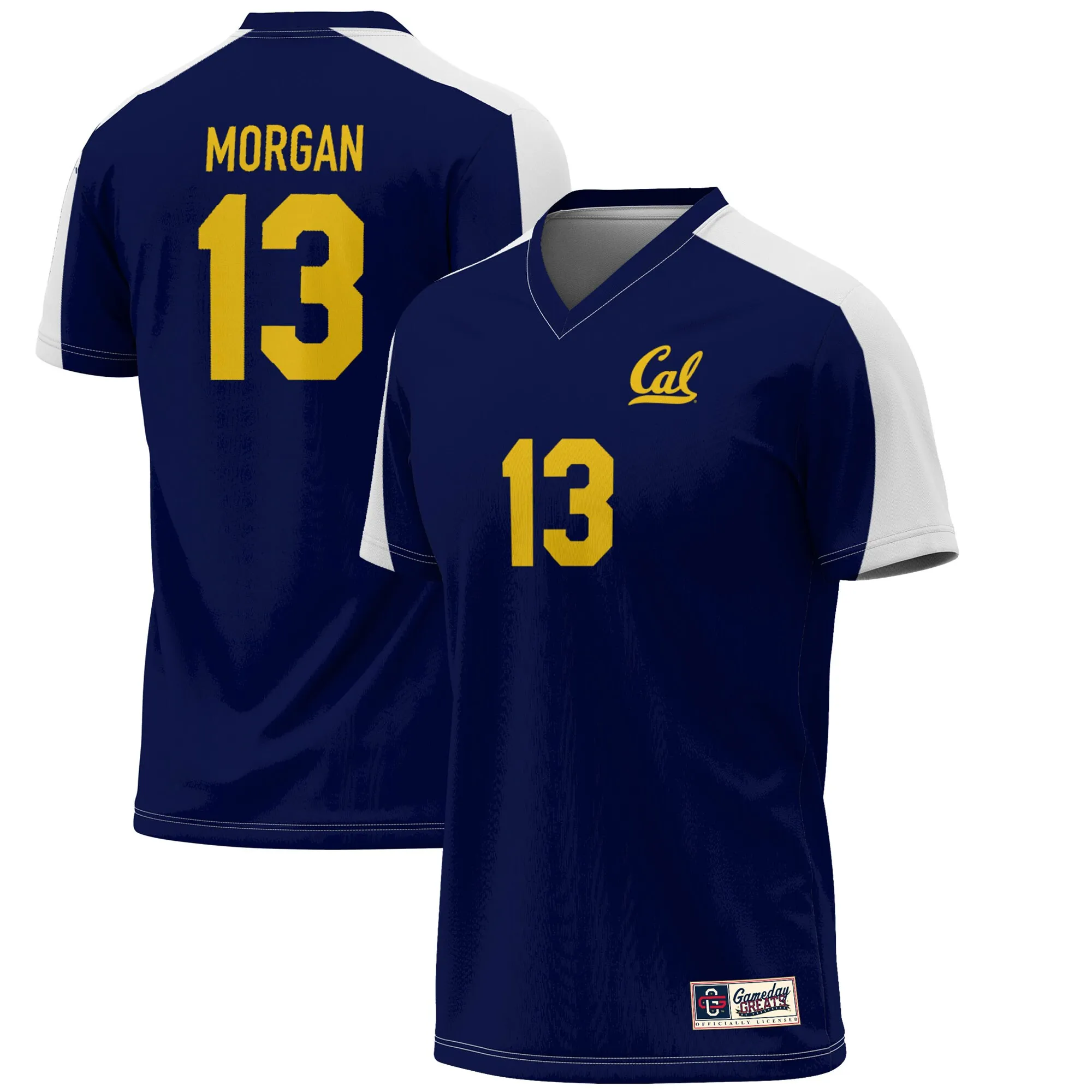 GameDay Greats Alex Morgan Cal Bears Navy Lightweight Alumni Soccer Jersey