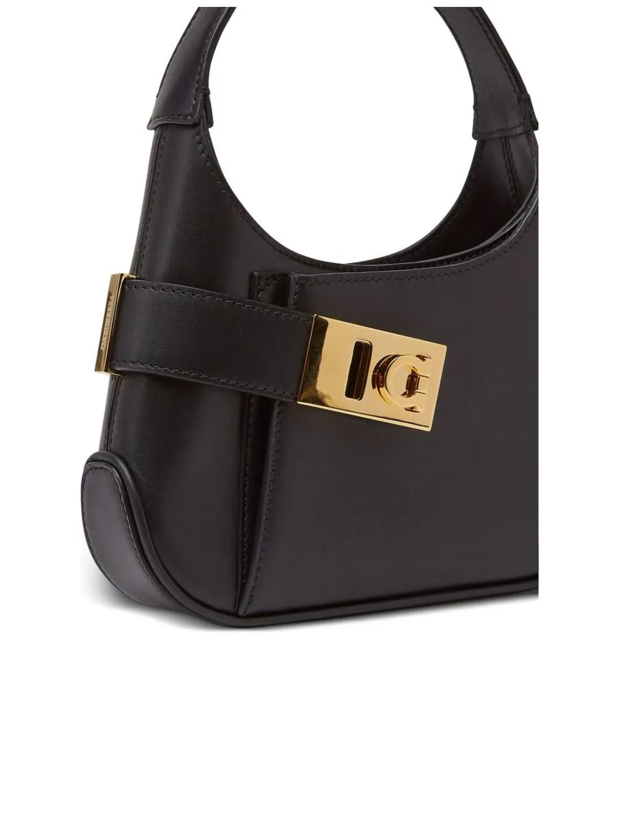 Gancini Buckle Shoulder Bag