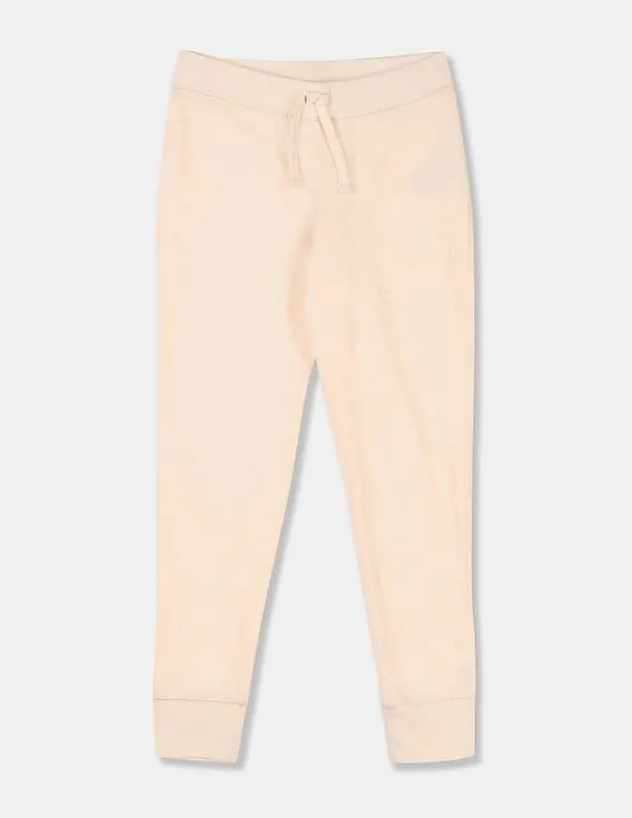 GAP Girls White Pro Fleece Sweats