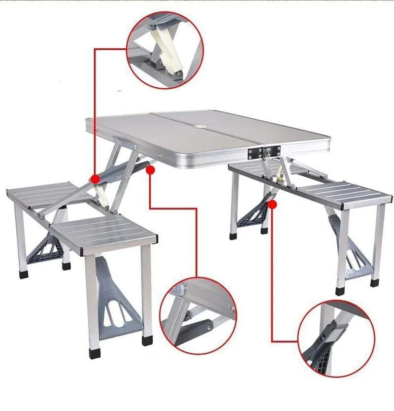 GEOMETRICS DREAM Portable Beach Table
