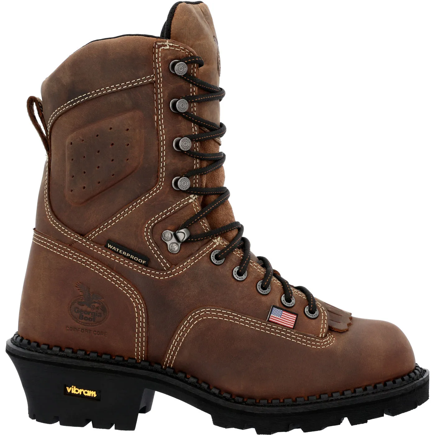 Georgia Boot USA Logger Composite Toe Waterproof Work Boot