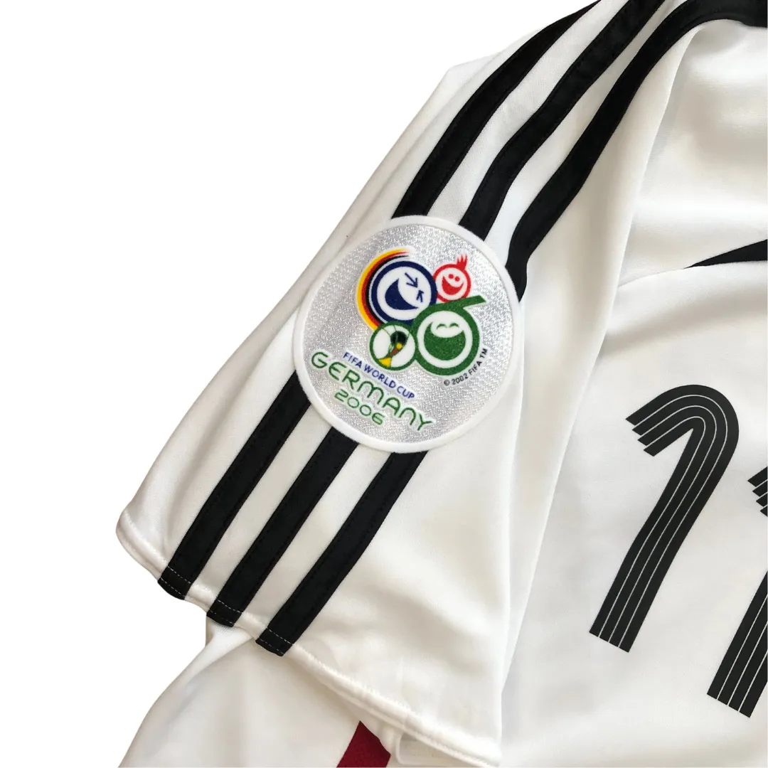 Germany Klose Original Home Football Shirt 2006 Adidas Medium/Large