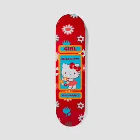 Girl X Hello Kitty and Friends Mike Carroll Skateboard Deck - 8.375