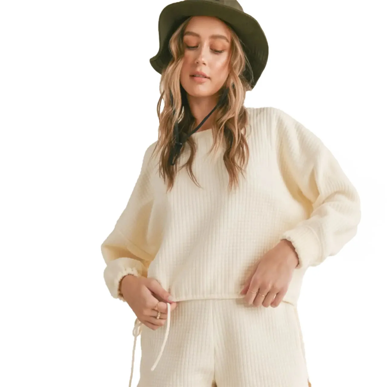Girls' Sadie & Sage Pastime Terry Pullover