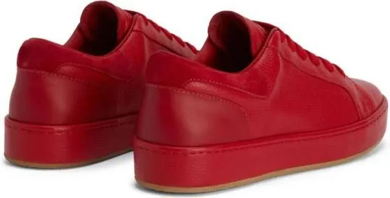 Giuseppe Zanotti GZ-City logo-patch sneakers Red