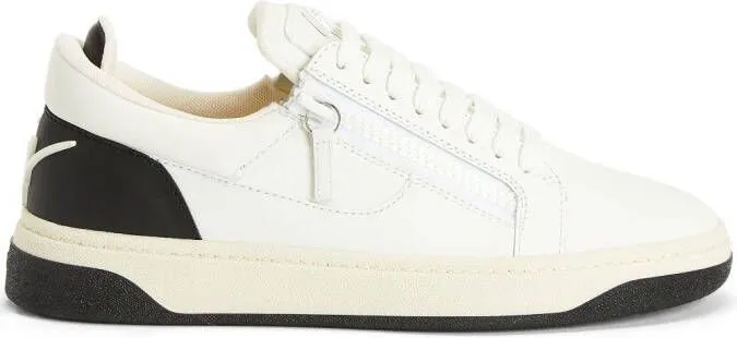 Giuseppe Zanotti GZ94 leather sneakers White