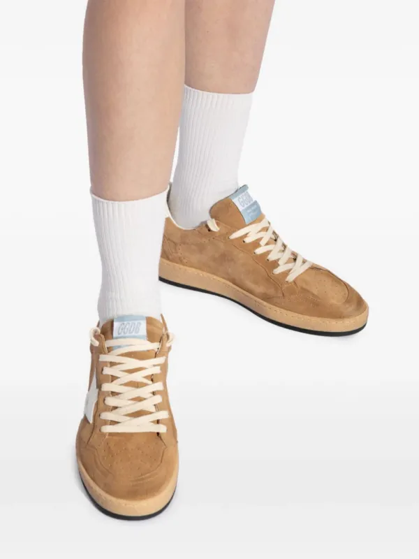 Golden Goose DB BallStar Sneakers Tobacco | Luxury and style at your fingertips