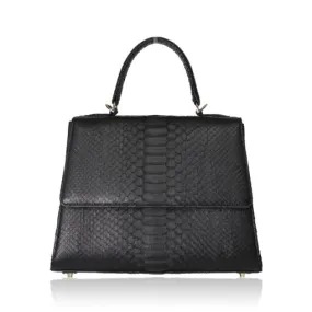 --Goldmas python Leather Bag-