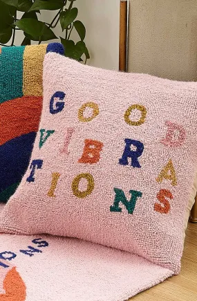 GOOD VIBRATIONS HOOK PILLOW