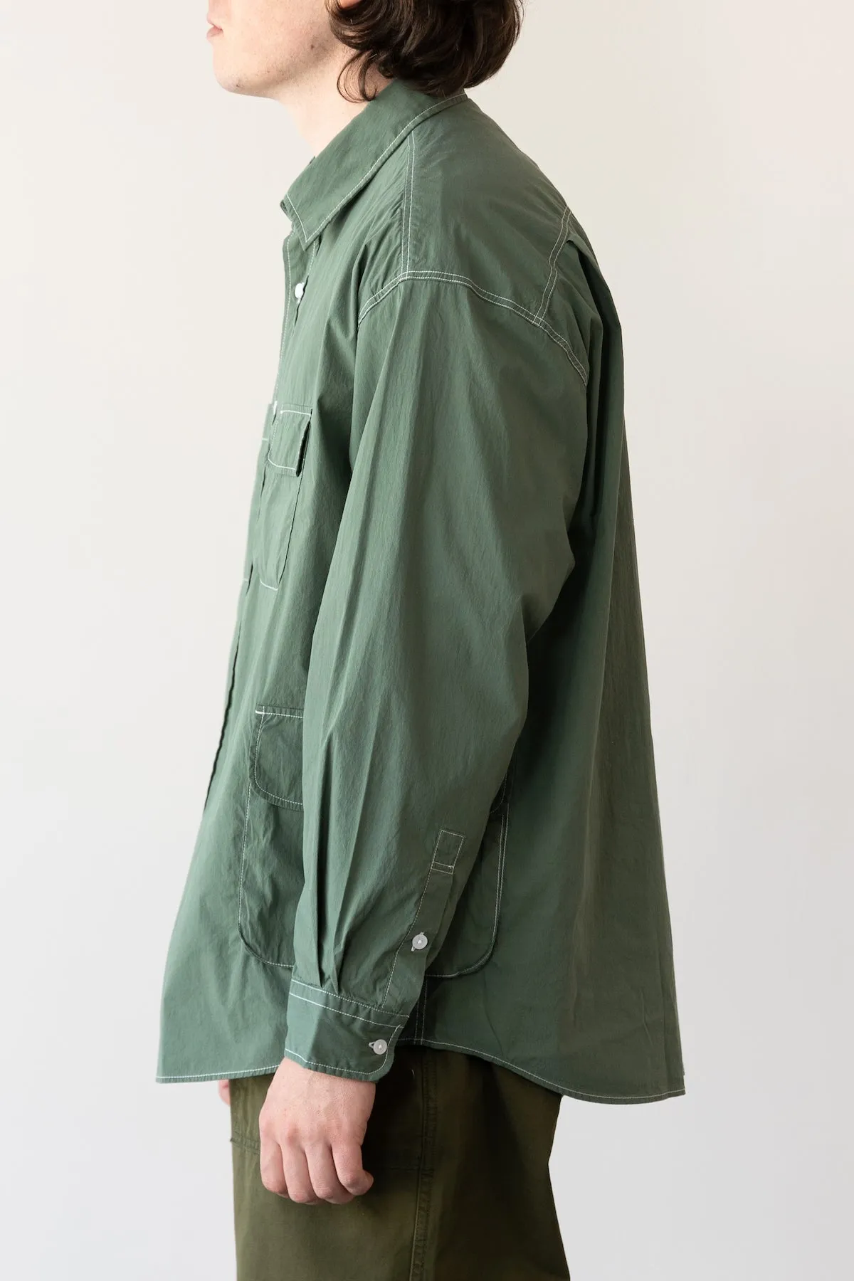 Great Pocket Shirt Jacket - Hunter Green