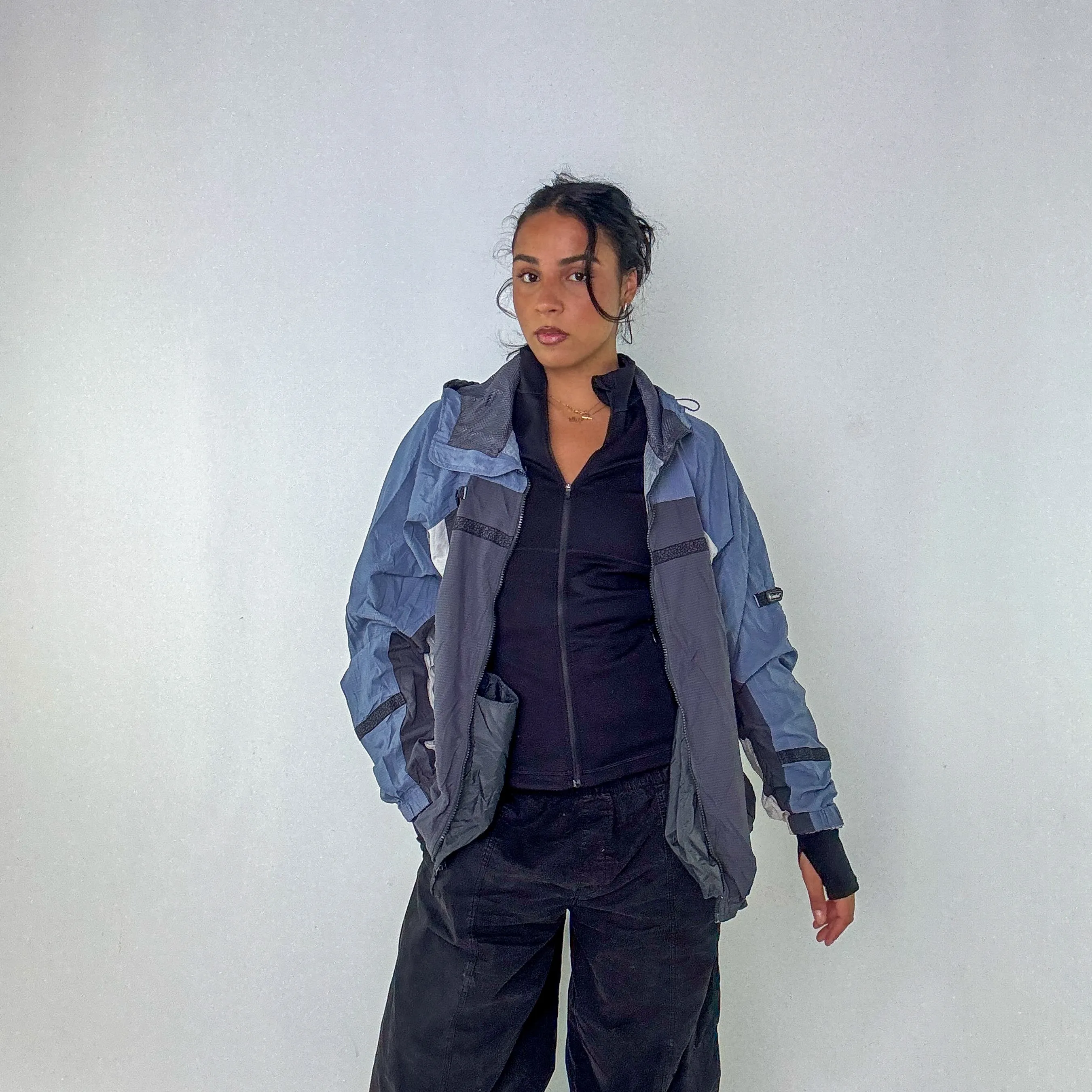 Grey 90s Columbia Sportswear Rain Jacket (XL)