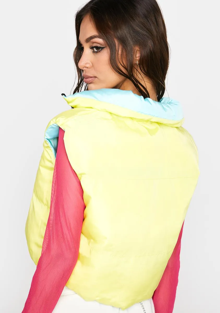 Groovy Feel The Chill Reversible Vest-