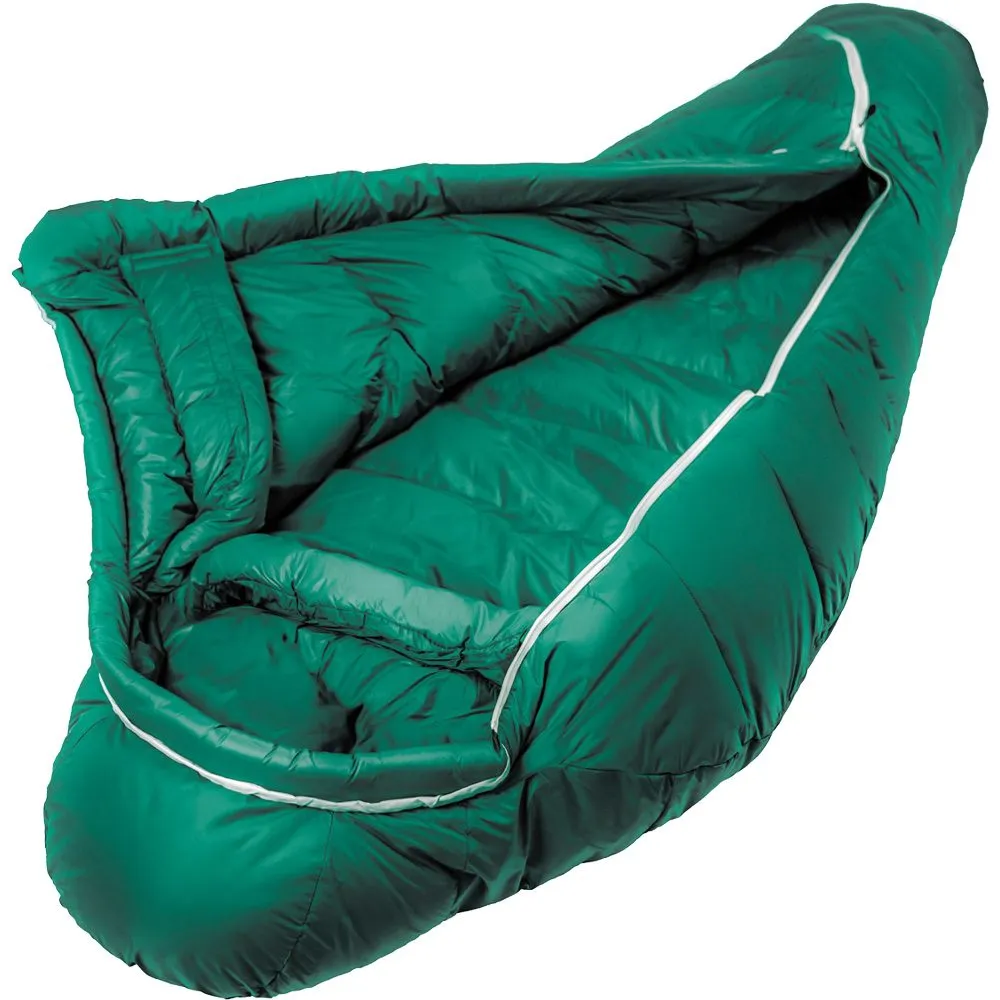 Gr\u00fcezi Bag - Biopod DownWool Subzero 200 Sleeping Bag pine green