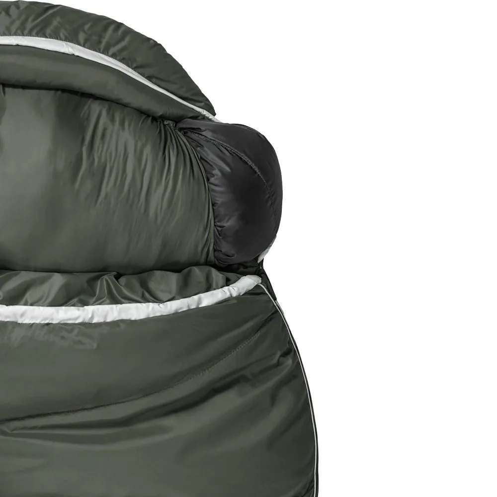 Gr\u00fcezi Bag - Biopod DownWool Summer 200 Sleeping Bag deep forest