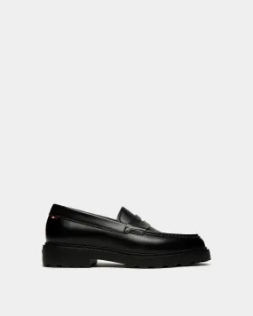 Gusto Loafer In Black Leather