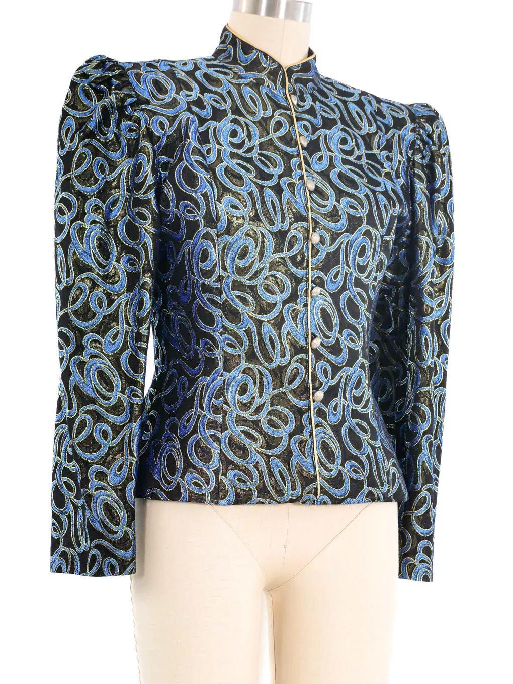 Guy Laroche Metallic Ribbon Jacket