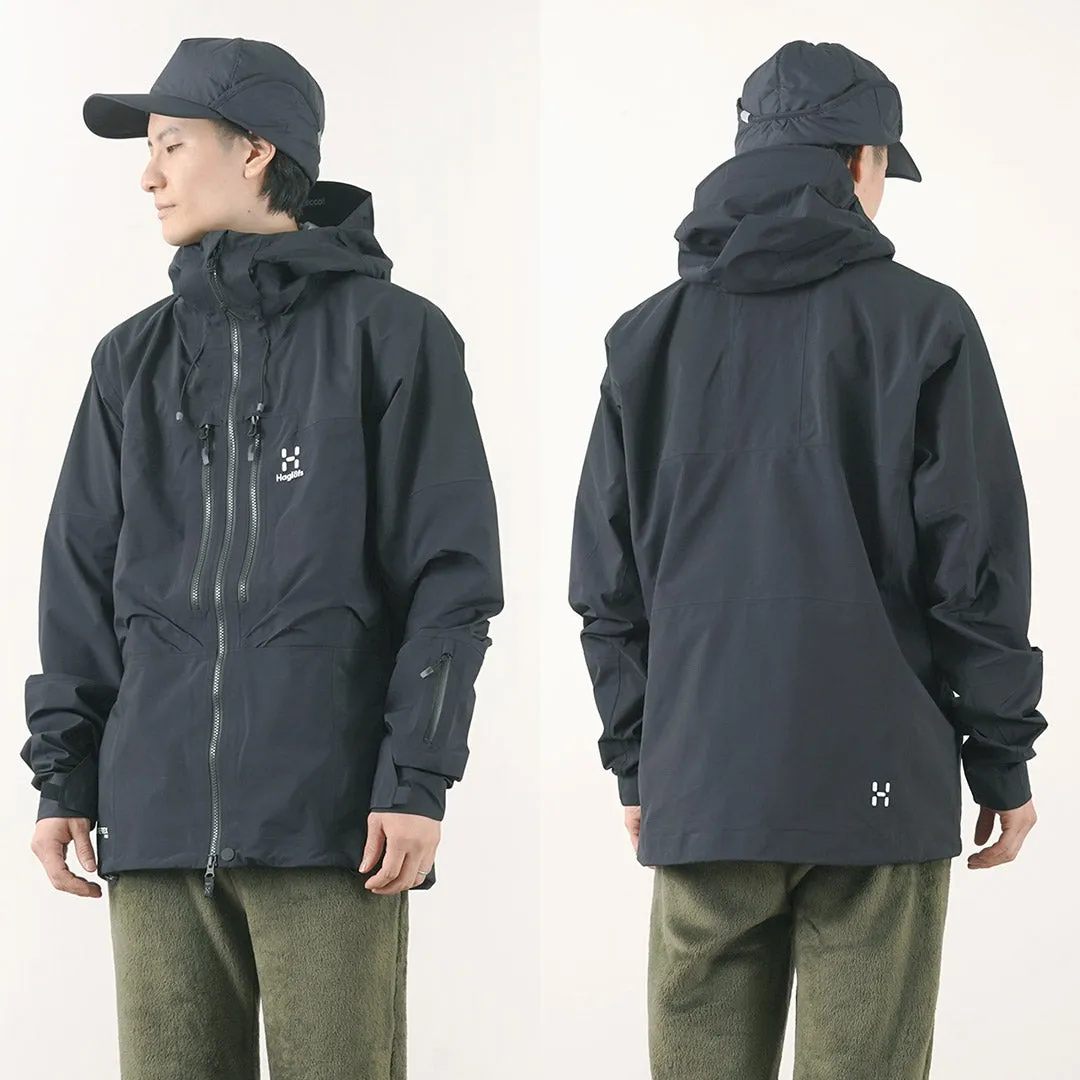 HAGLOFS（ホグロフス） スピッツ ゴアテックスプロ ジャケット メン / アウター シェルジャケット メンズ 雪山 登山 スキーウェア クライミング アウトドア GORE-TEX JACKET