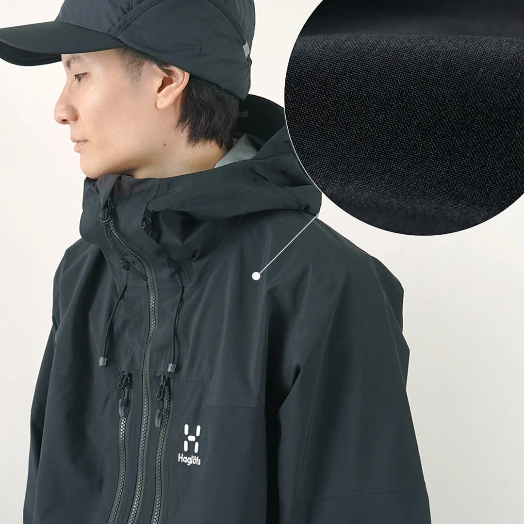 HAGLOFS（ホグロフス） スピッツ ゴアテックスプロ ジャケット メン / アウター シェルジャケット メンズ 雪山 登山 スキーウェア クライミング アウトドア GORE-TEX JACKET