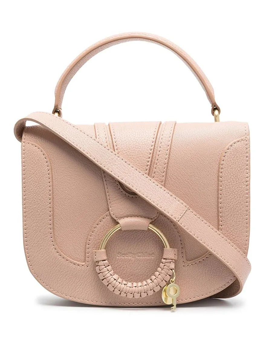 Hana Shoulder Bag in Powder Pink
