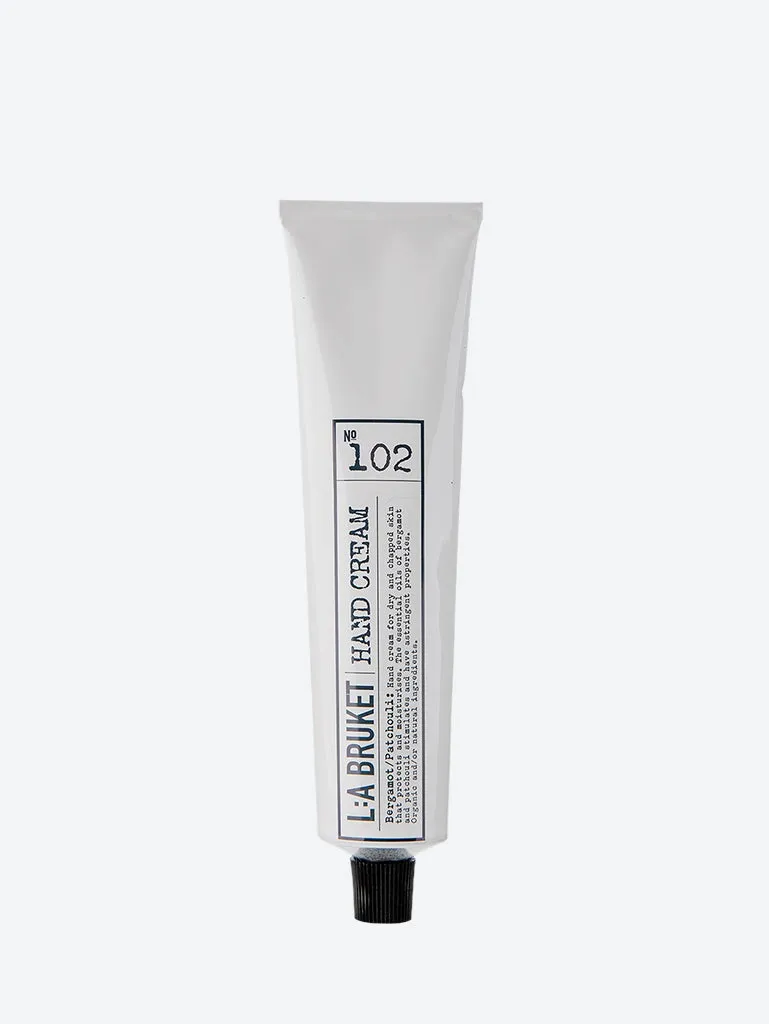 Hand cream bergamote patchouli