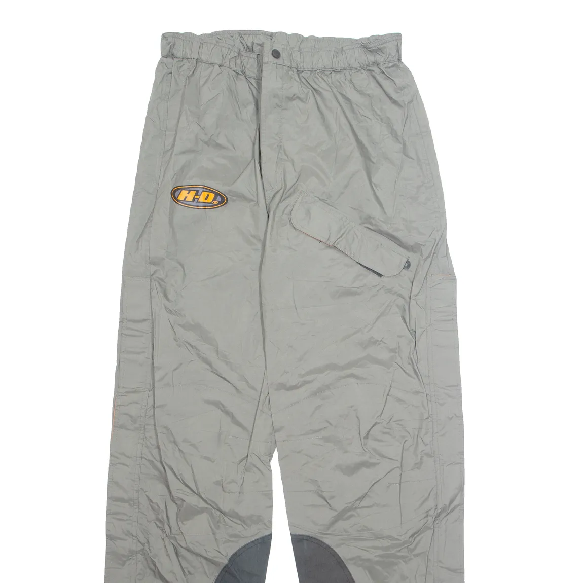 HARLEY DAVIDSON Outdoor Mens Trousers Green Regular Tapered W34 L34