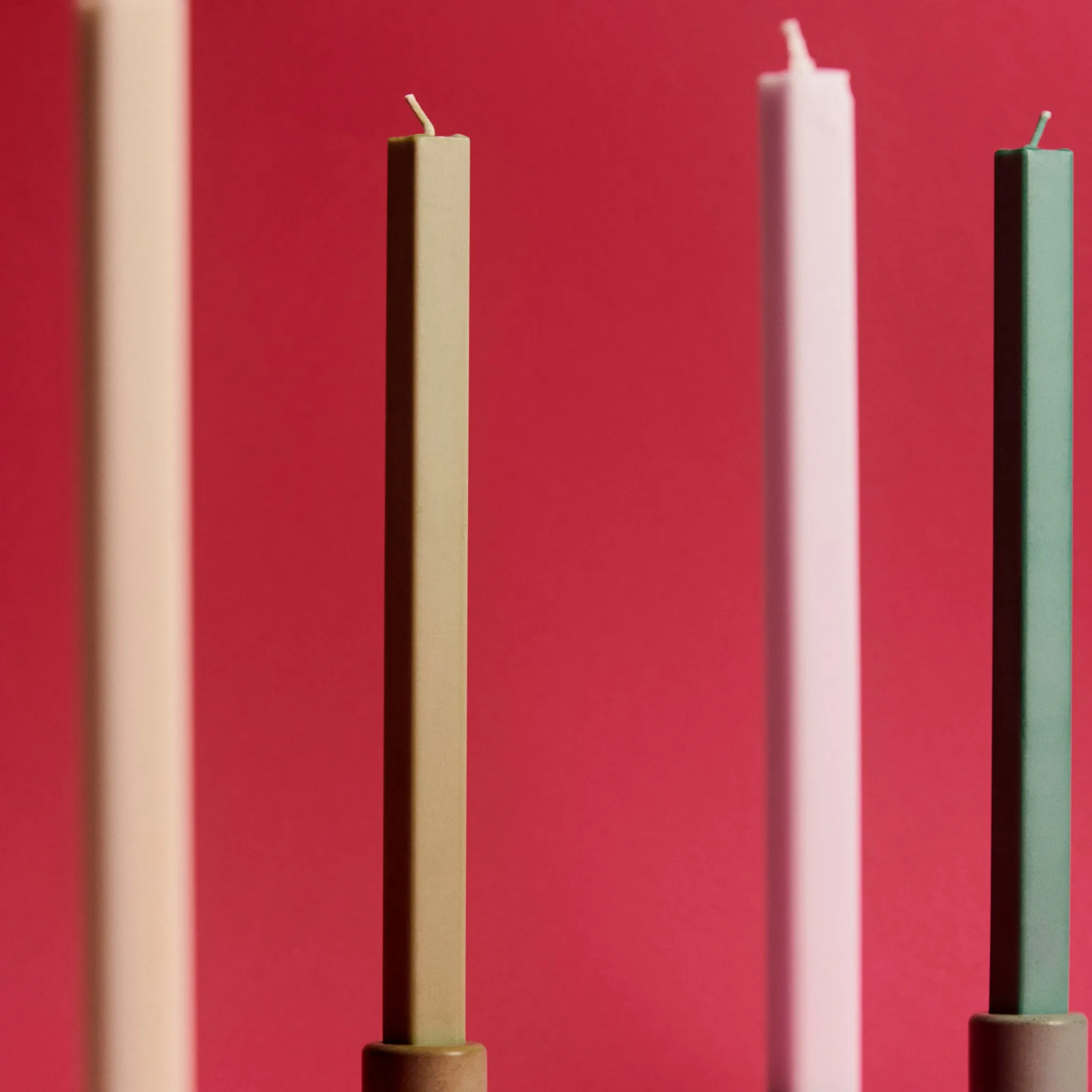 HAY Shape Candles - Set of 4