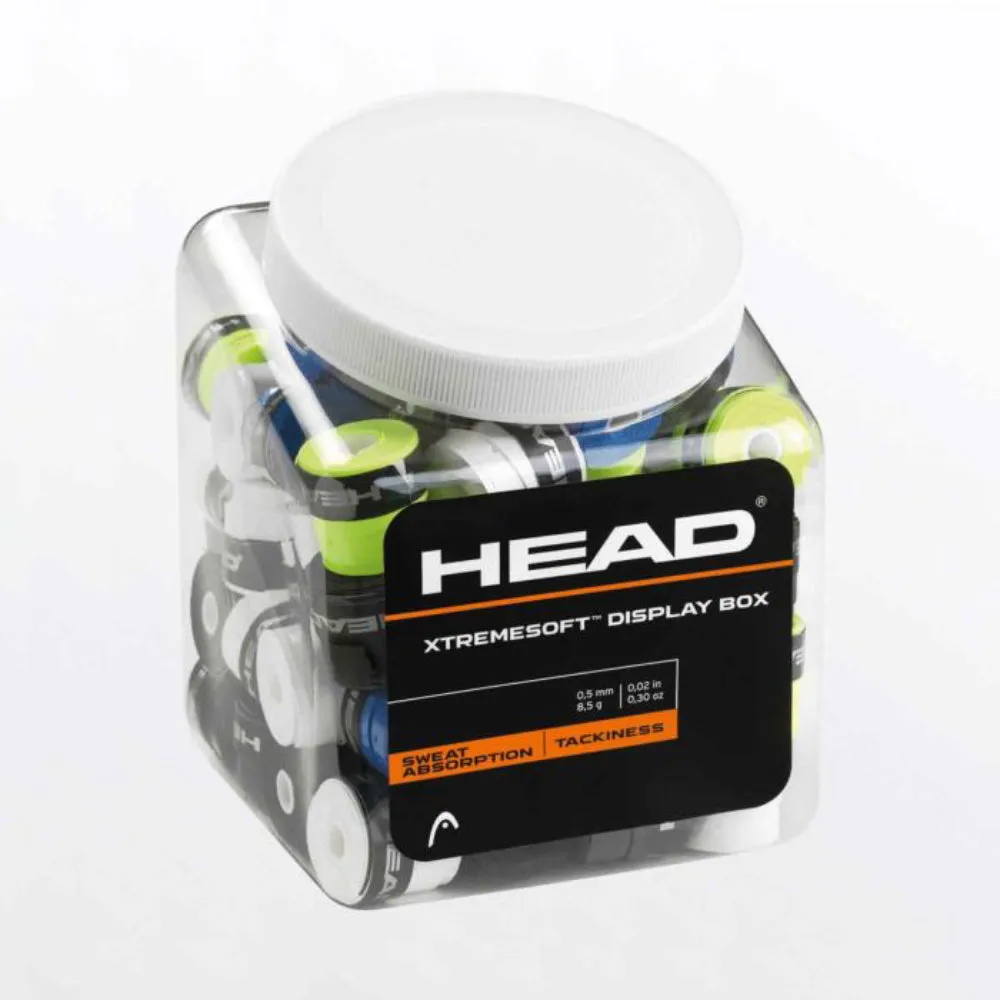Head Xtreme Soft Display Box Tennis Racquet Grip (Pc.70)