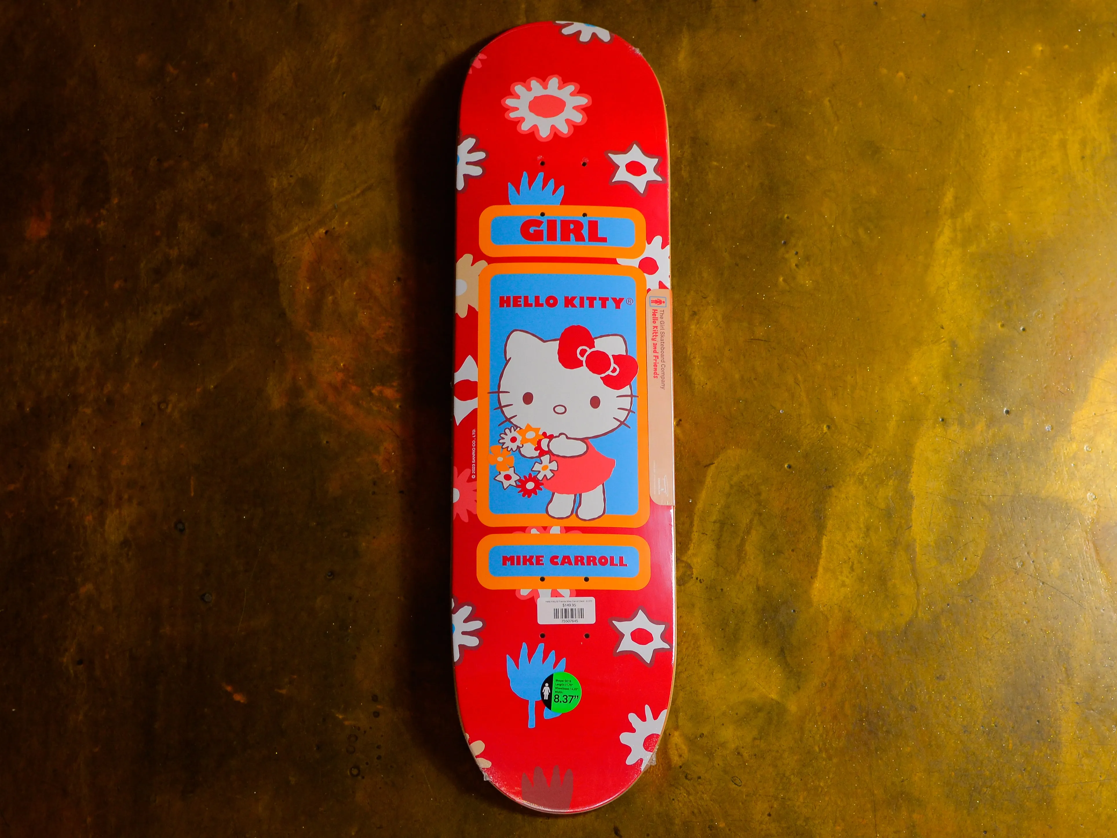 Hello Kitty & Friends Hello Kitty Mike Carroll Deck - 8.375