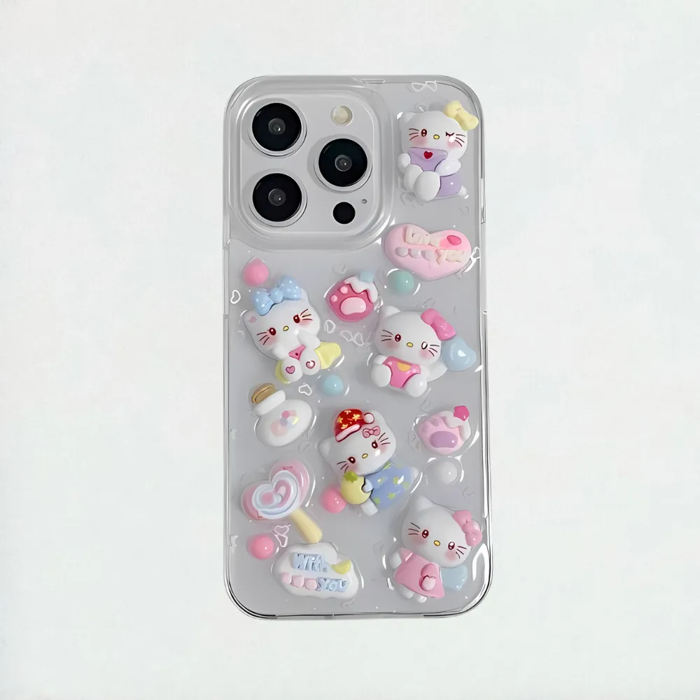 Hello Kitty & Lollipop iPhone Case