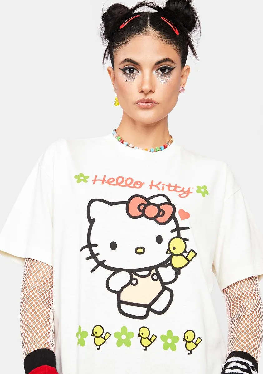 Hello Kitty Birds Graphic Tee-