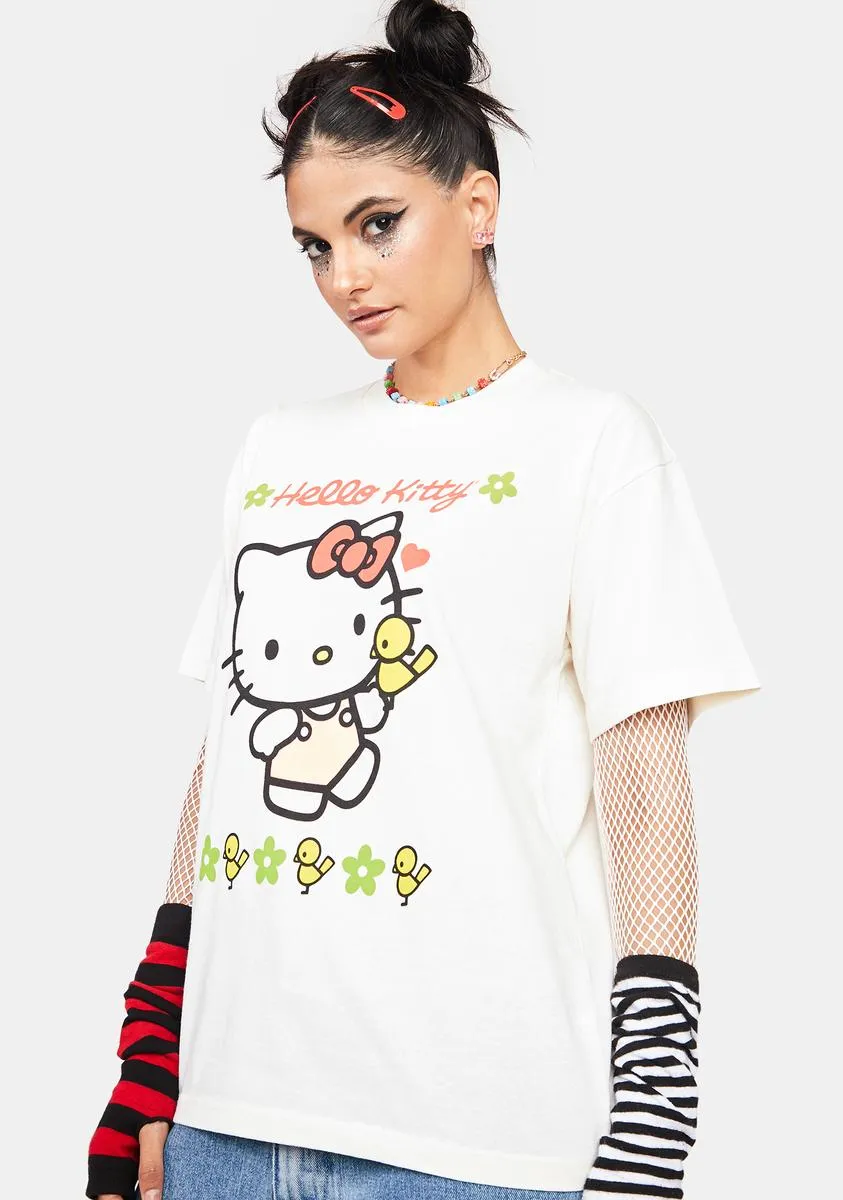 Hello Kitty Birds Graphic Tee-