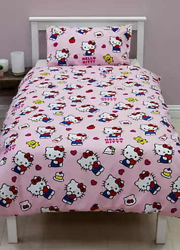 Hello Kitty Single Duvet Cover Set | Kaleidoscope