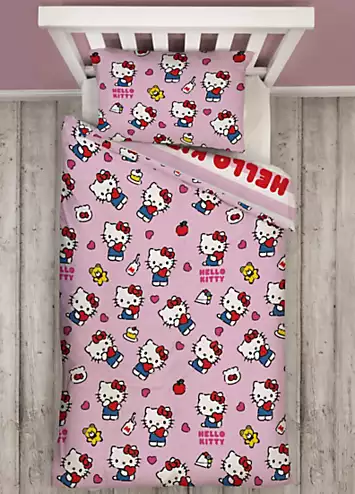 Hello Kitty Single Duvet Cover Set | Kaleidoscope