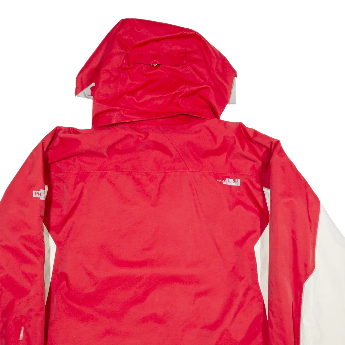 HELLY HANSEN Mesh Lined Insulated Mens Jacket Red Hooded XL