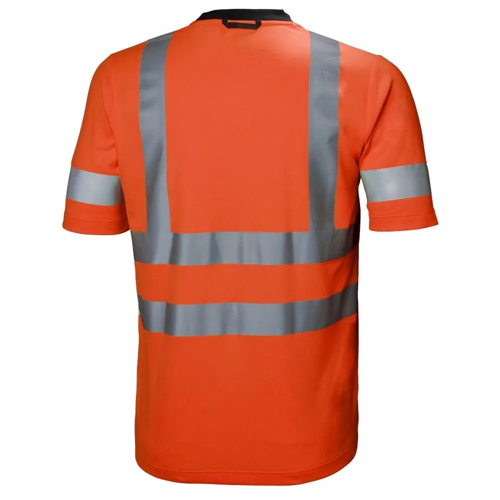 Helly Hansen Mens Addvis Polyester Hi Vis Workwear T Shirt