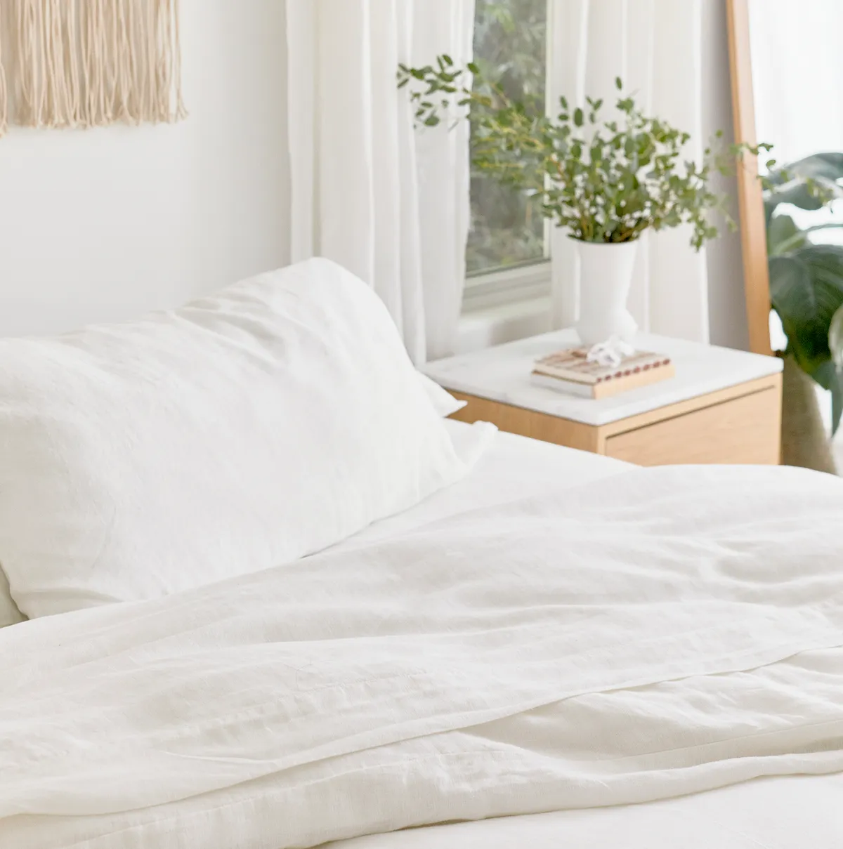 Hemp Top Sheet - White