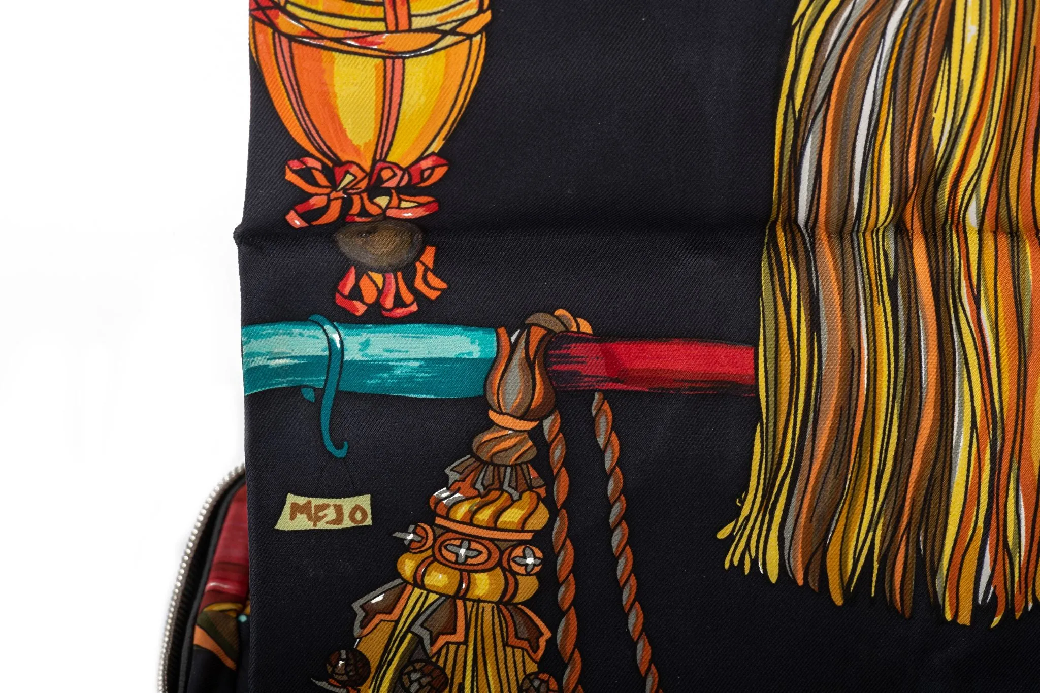 Hermès Black Silky Pop Bag