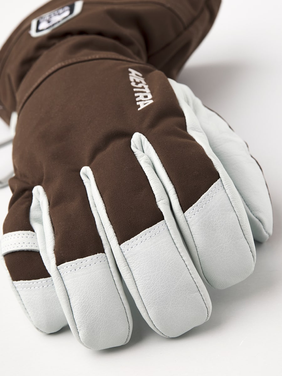 Hestra Army Leather Heli Ski Espresso | Buy Hestra Army Leather Heli Ski Espresso here | Outnorth