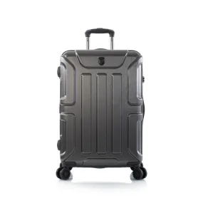 Heys Commander Polycarbonate Durable Expandale Spinner Medium Luggage with TSA locks  