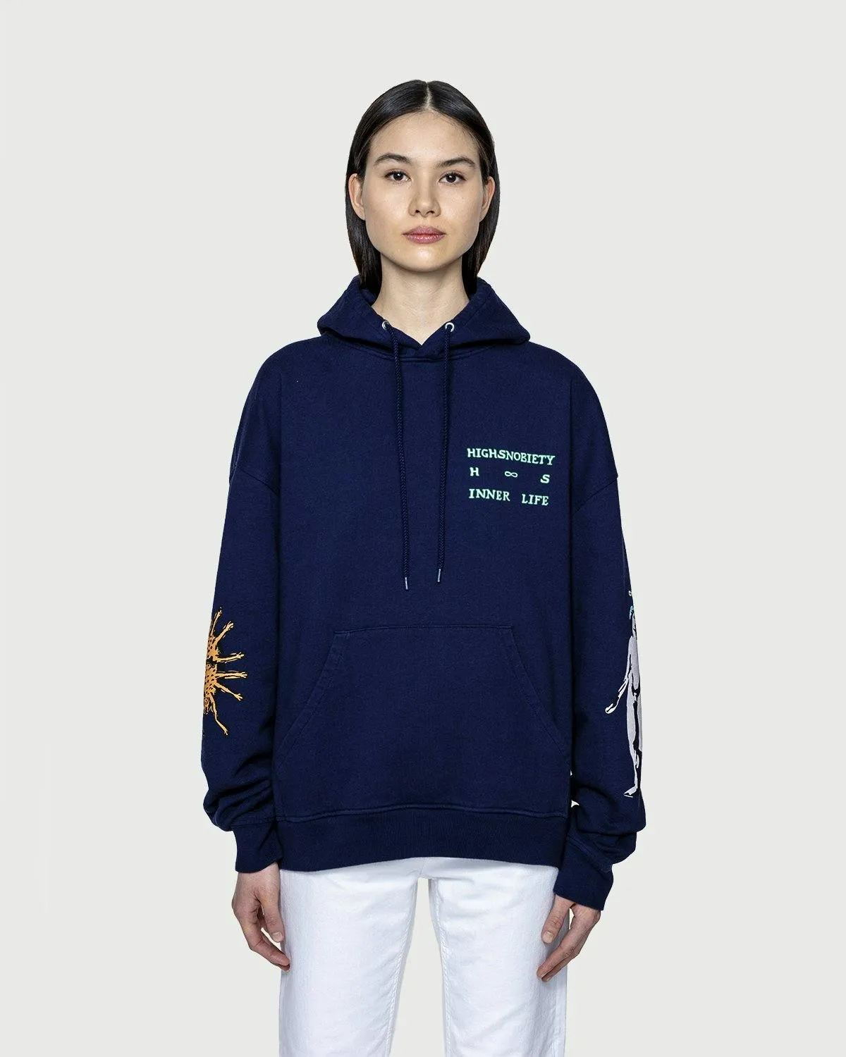 Highsnobiety – Inner Life Hoodie Dark Navy | Highsnobiety Shop
